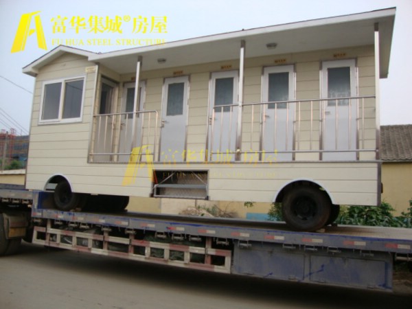 牽引式移動廁所，拖車式移動公廁
